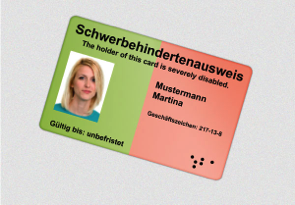 Schwerbehindertenausweis