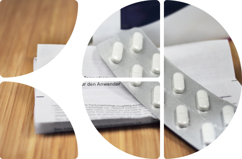 Tablettenpackung mit Gebrauchsinformation